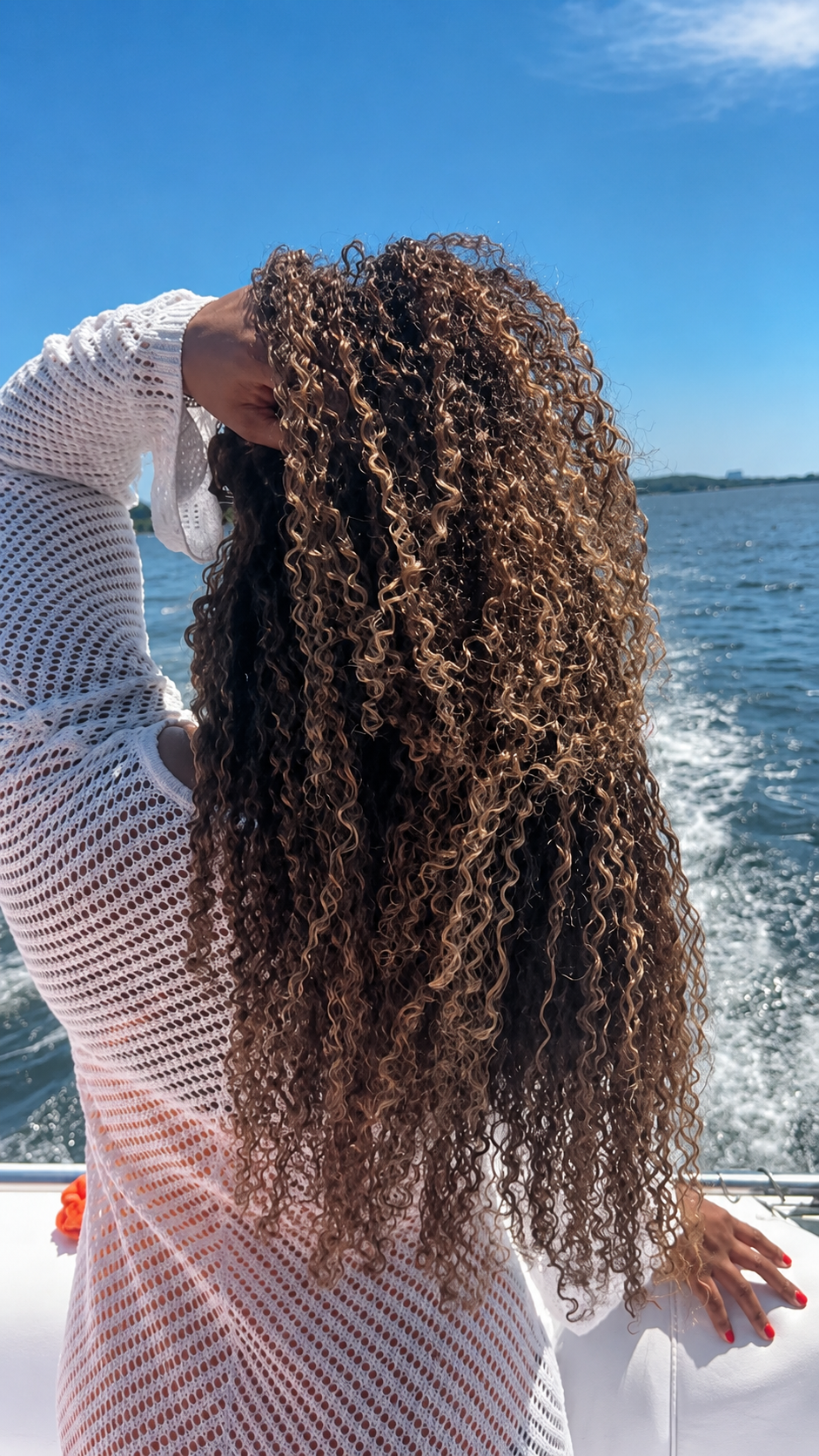 Crown Curls Island Glow Clip-Ins