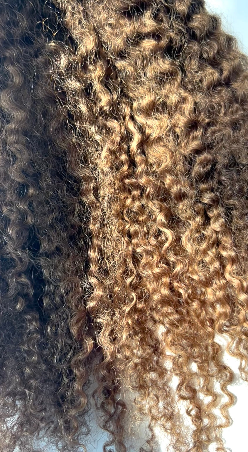 Crown Curls Caramel Swirl Clip-Ins