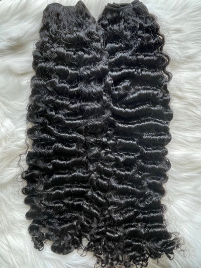 Sunset Wave Natural Clip-Ins