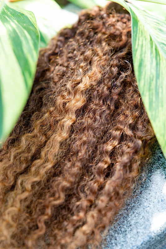 Crown Curls Caramel Swirl Clip-Ins