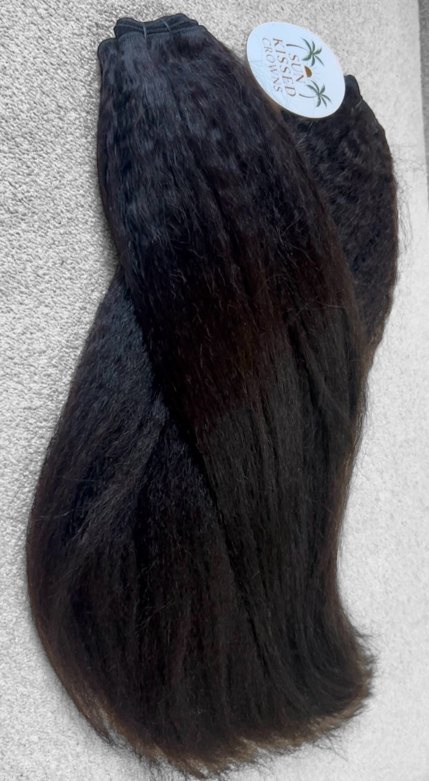 Palm Pressed Natural Clip-Ins